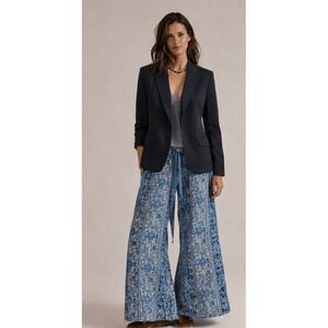 GIL SANTUCCI Black Tailored Designer Blazer Sz:46/10 Made in Italy Single Button